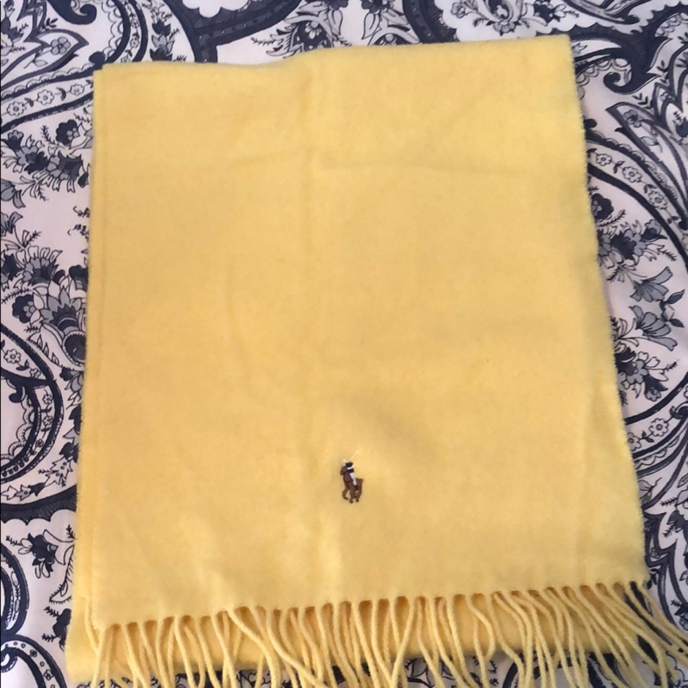 Yellow Polo Scarf